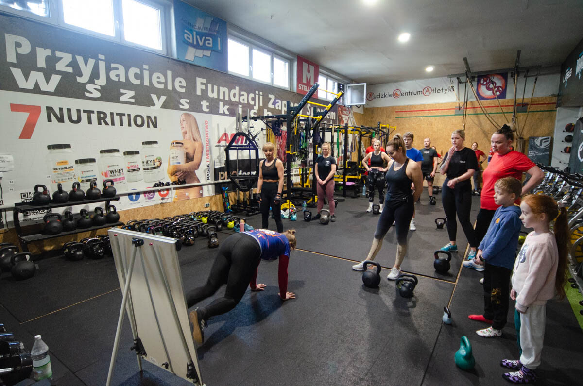 Na sportowo dla Lilki! Rudzianie wzięli udział w Treningu Charytatywnym / fot. Marek Faber