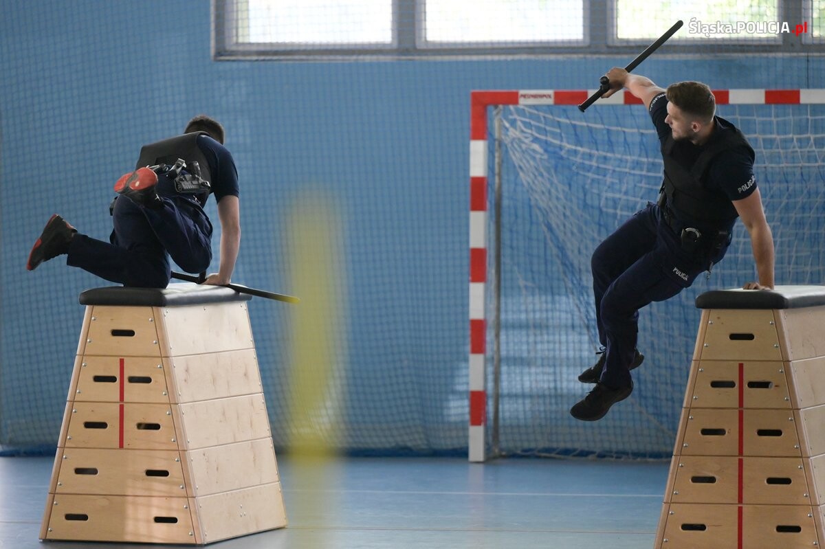 Zakończyły się wojewódzkie eliminacje do Ogólnopolskich Zawodów Policjantów Prewencji Turniej Par Patrolowych "Patrol Roku 2024" / fot. KMP Ruda Śląska