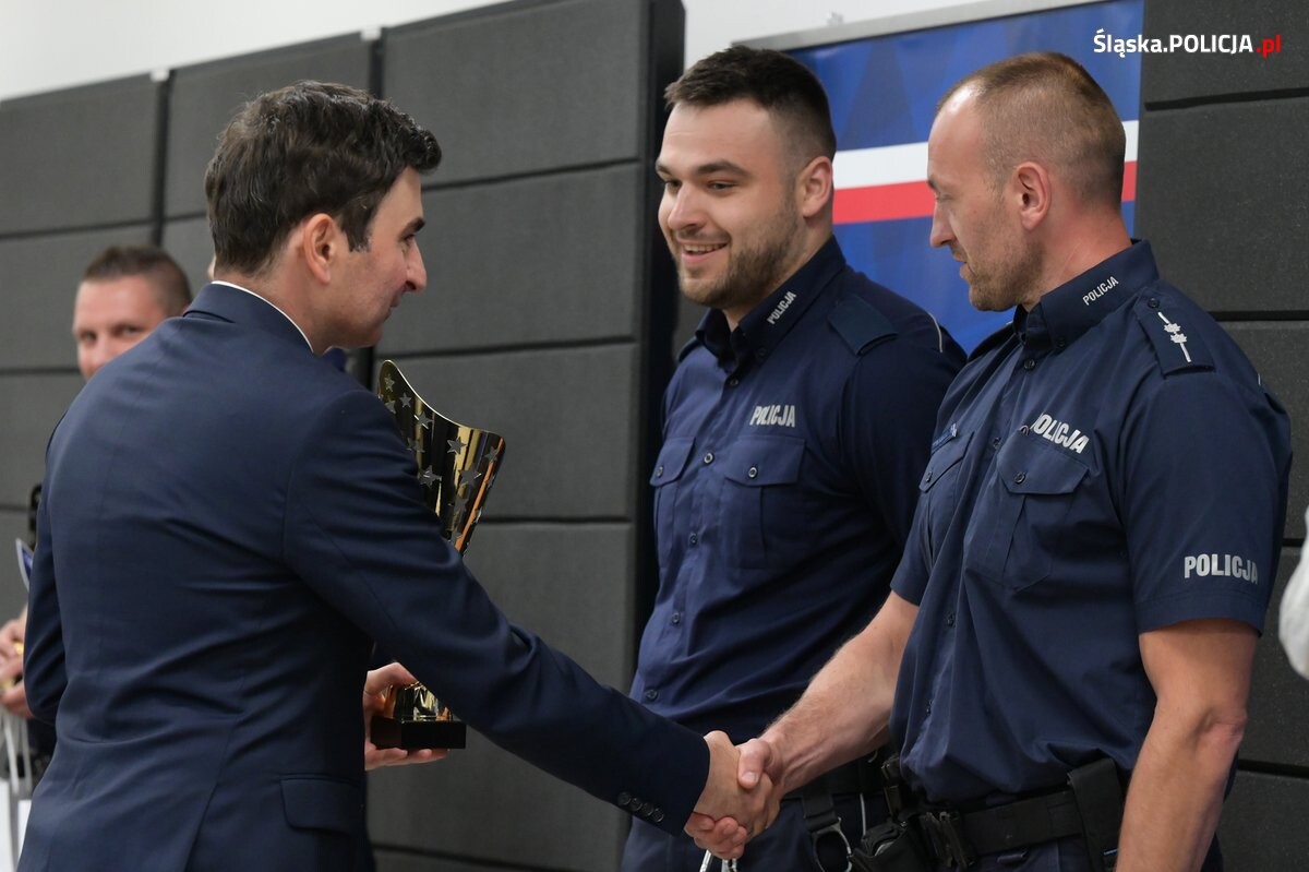 Zakończyły się wojewódzkie eliminacje do Ogólnopolskich Zawodów Policjantów Prewencji Turniej Par Patrolowych "Patrol Roku 2024" / fot. KMP Ruda Śląska