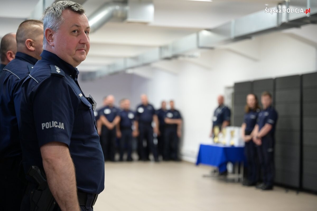 Zakończyły się wojewódzkie eliminacje do Ogólnopolskich Zawodów Policjantów Prewencji Turniej Par Patrolowych "Patrol Roku 2024" / fot. KMP Ruda Śląska