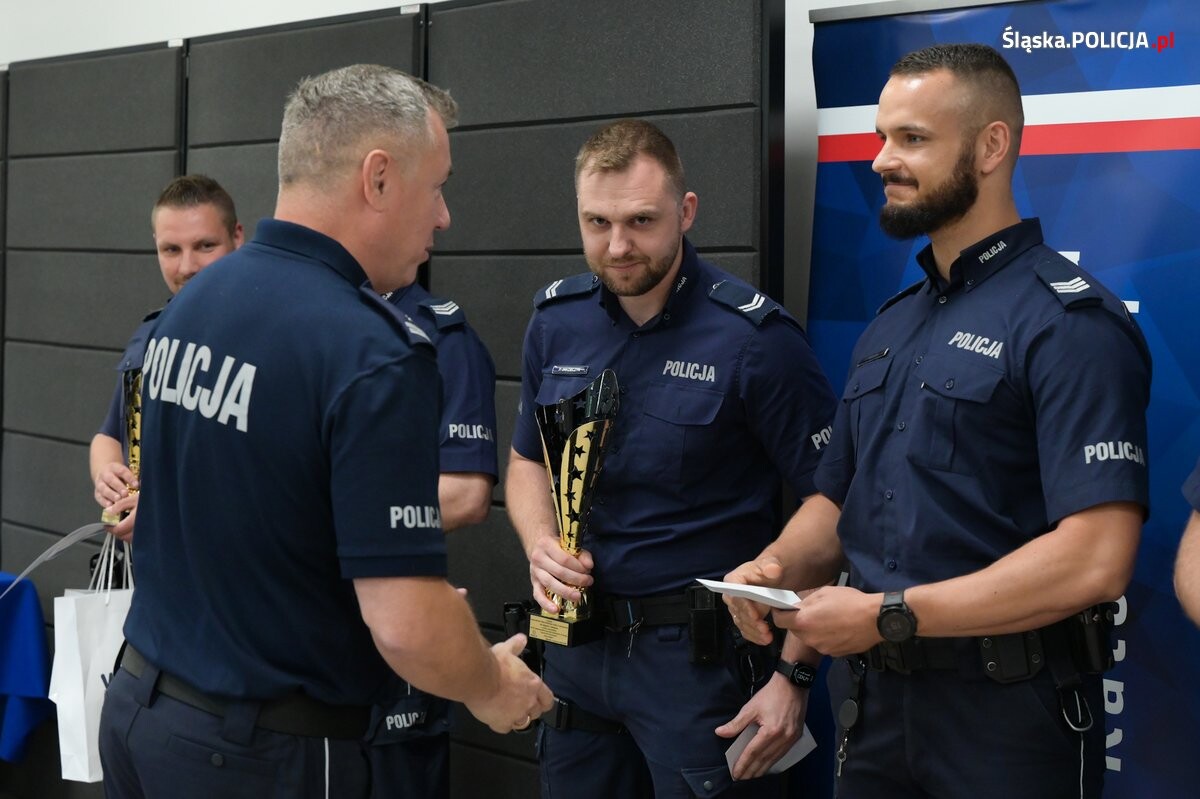 Zakończyły się wojewódzkie eliminacje do Ogólnopolskich Zawodów Policjantów Prewencji Turniej Par Patrolowych "Patrol Roku 2024" / fot. KMP Ruda Śląska
