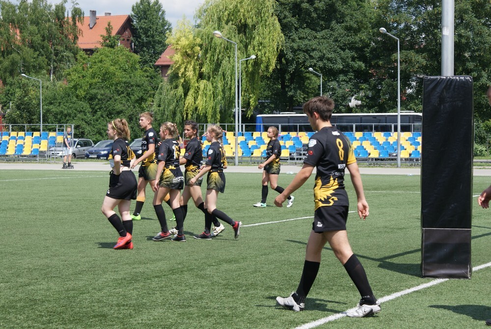 W sobotę na Burloch Arena rozgrywał się turniej rugby w czterech kategoriach wiekowych: mikrus U9, mini żak U11, żak U12 i młodzik U14.