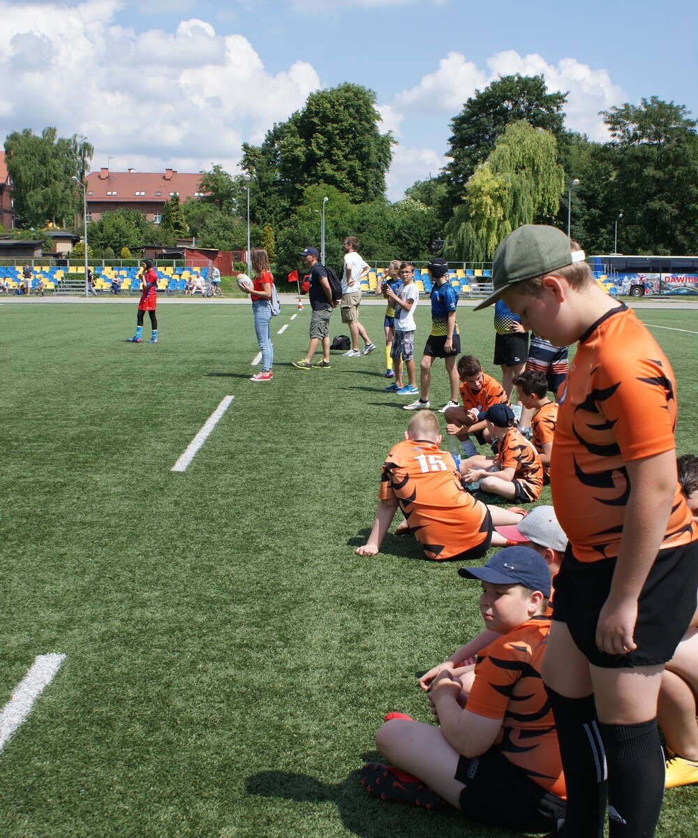 W sobotę na Burloch Arena rozgrywał się turniej rugby w czterech kategoriach wiekowych: mikrus U9, mini żak U11, żak U12 i młodzik U14.