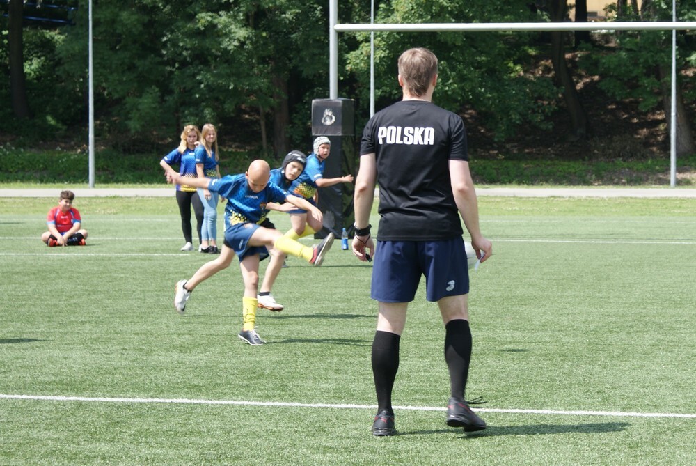 W sobotę na Burloch Arena rozgrywał się turniej rugby w czterech kategoriach wiekowych: mikrus U9, mini żak U11, żak U12 i młodzik U14.