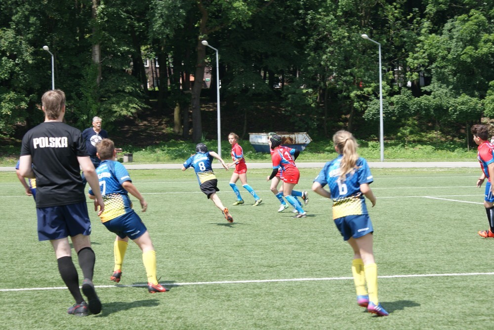 W sobotę na Burloch Arena rozgrywał się turniej rugby w czterech kategoriach wiekowych: mikrus U9, mini żak U11, żak U12 i młodzik U14.