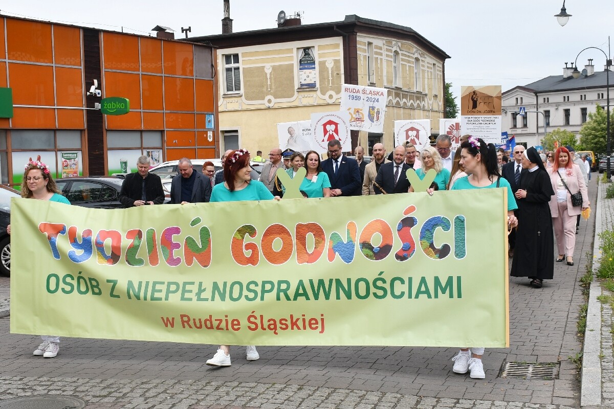 20. Tydzień Godności Osób z Niepełnosprawnościami w Rudzie Śląskiej. / fot. Jacek Knapik
