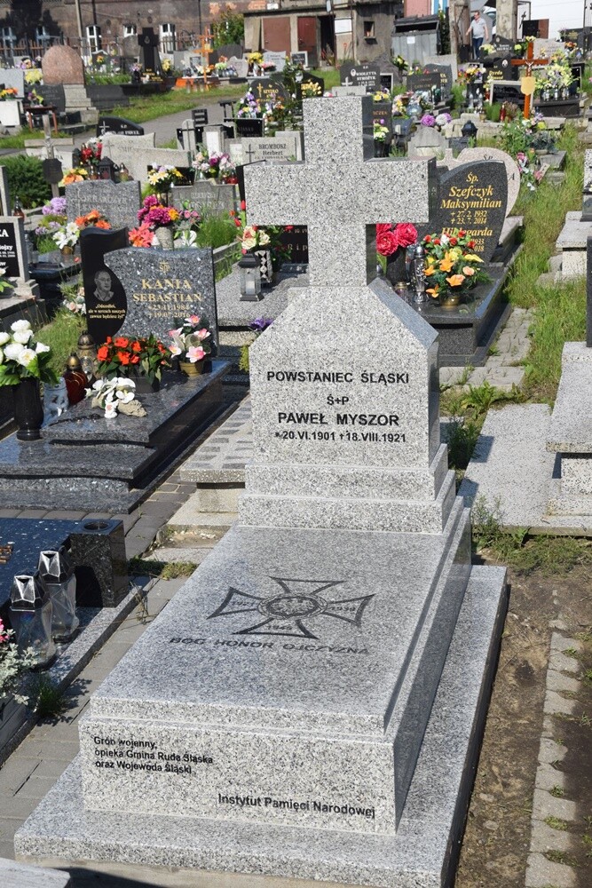 W ramach obchodów upamiętniających 100. rocznicę wybuchu III powstania śląskiego w niedzielę na terenie parafii św. św. Wawrzyńca i Antoniego w Wirku odbyła się uroczystość poświęcenia 8 grobów powstańców śląskich.

fot. IPN