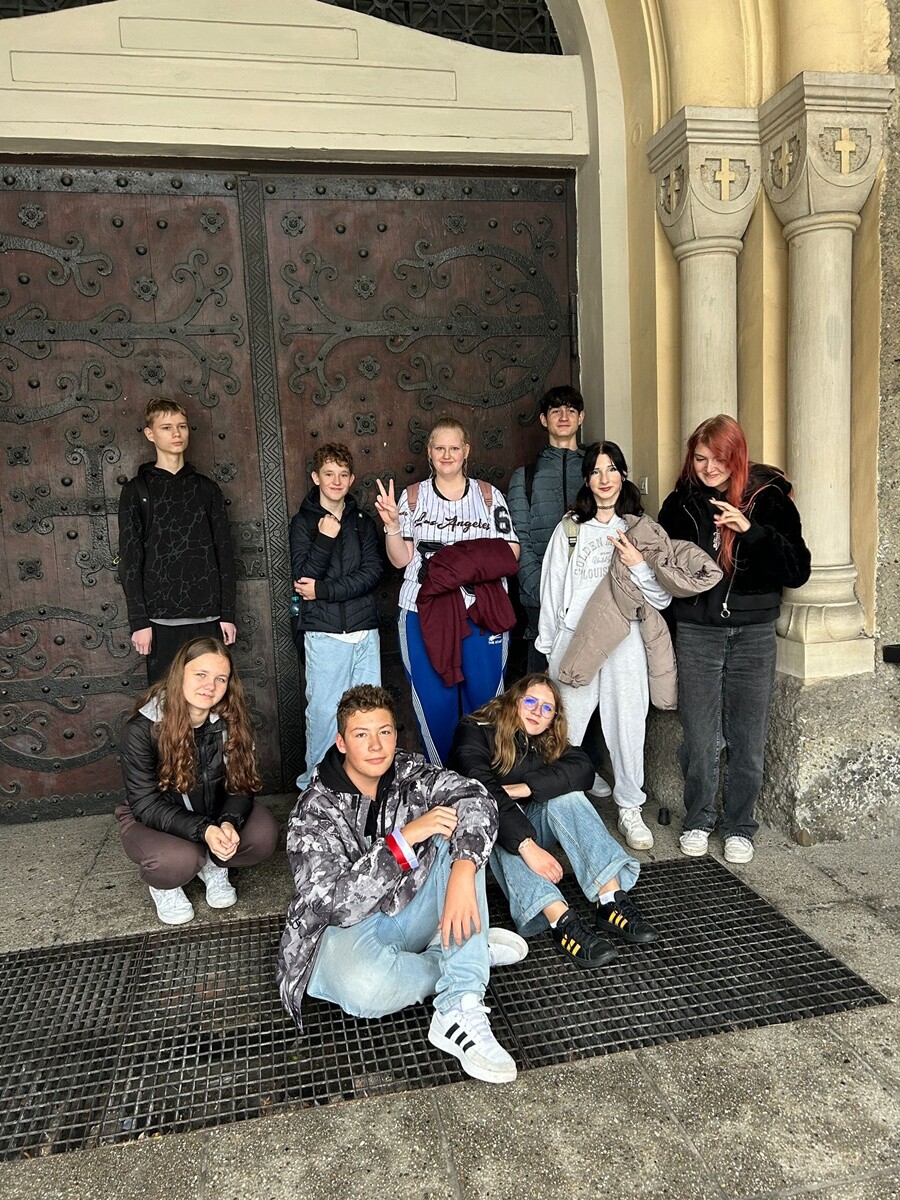 V Szkolny Rajd Szlakiem Powstańców Śląskich. / fot. mat. szkolne