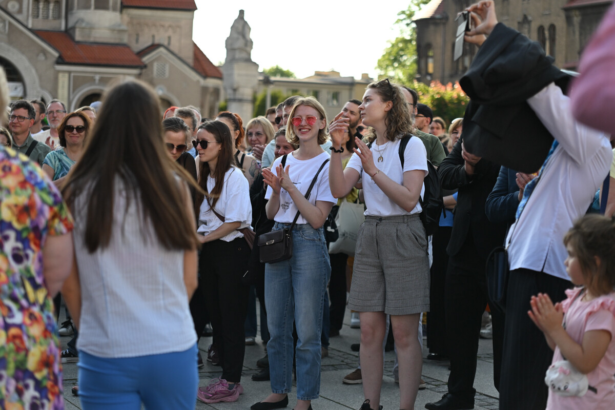VI Noc Chórów za nami! Unikalny festiwal muzyczny znów zawitał do Rudy Śląskiej, racząc mieszkańców miasta muzyką chóralną, prezentowaną przez blisko 24 zespoły! / fot. Marek Faber