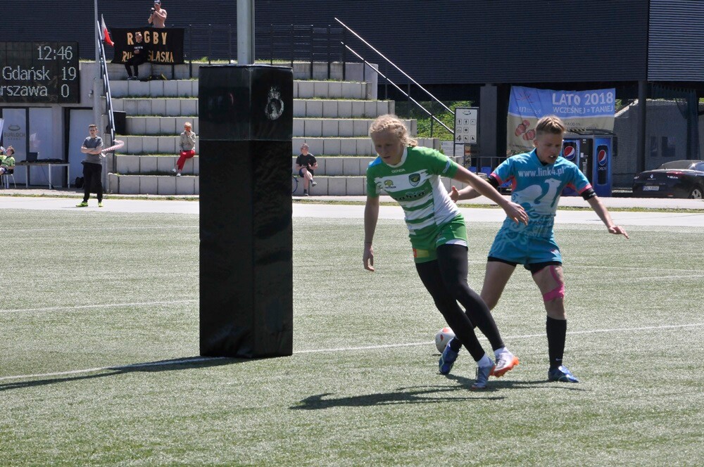 5 maja 2018 r. (sobota) w Rudzie Śląskiej, Orzegowie na Burloch Arenie rozegrany został VI turniej MISTRZOSTW POLSKI KOBIET RUGBY 7 (siedmioosobowego) sezonu 2017/18.