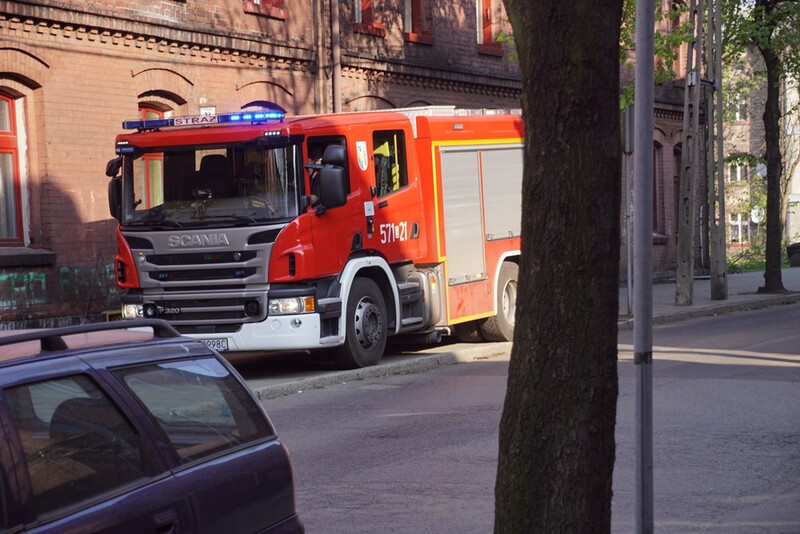 W Bykowinie interweniowała straż pożarna