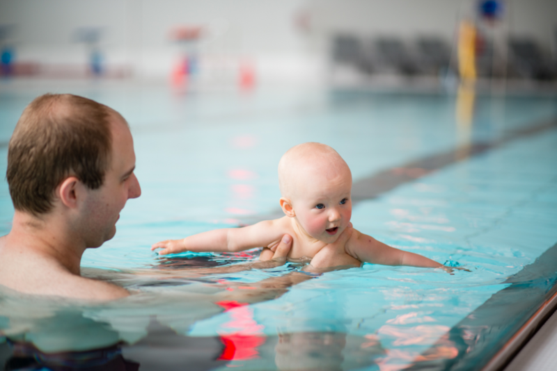 Wakacyjne zajęcia dla bobasów w Aquadromie