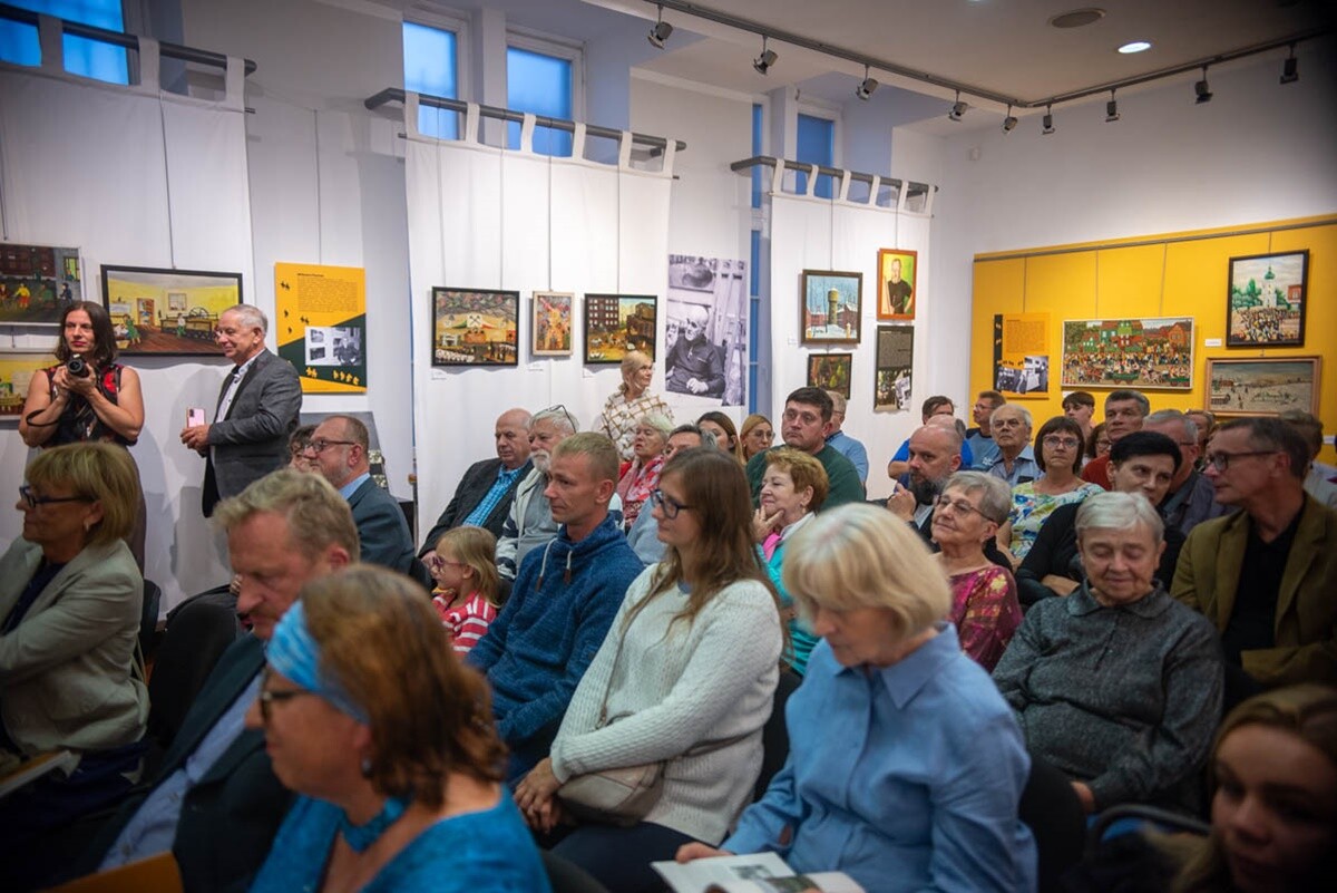 Wernisaż - "Grupa Bielszowicka – 60. rocznica powstania". / fot. Natalia Salwiczek