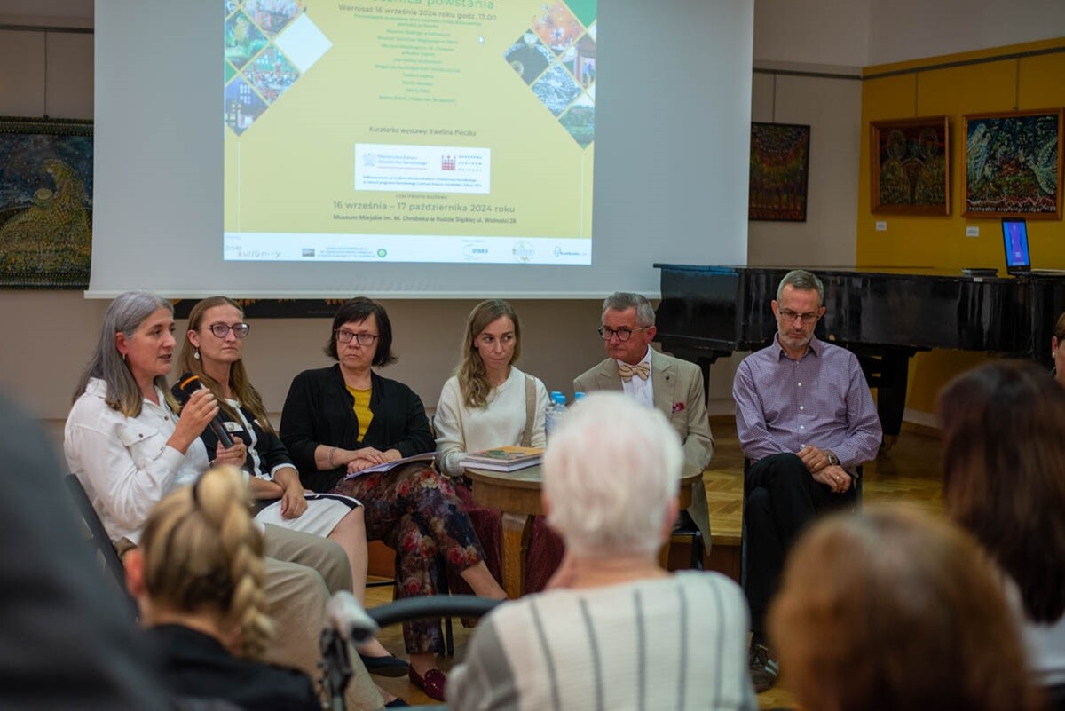 Wernisaż - "Grupa Bielszowicka – 60. rocznica powstania". / fot. Natalia Salwiczek