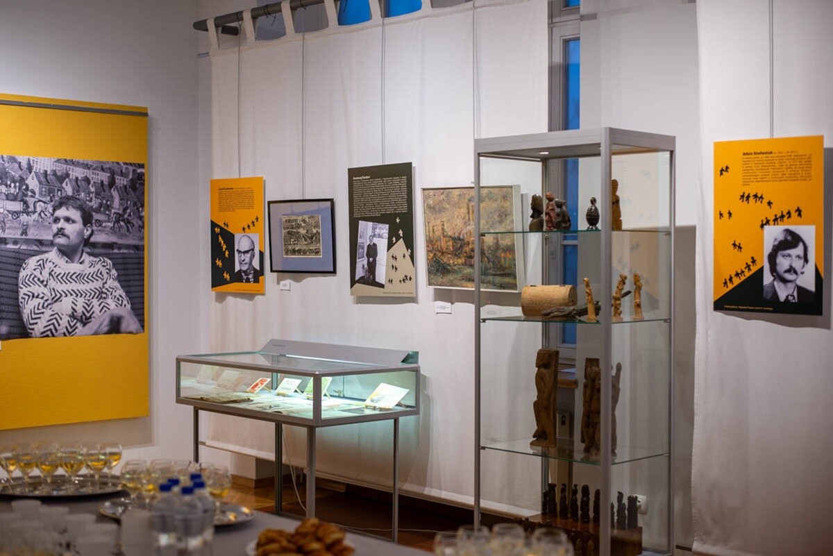 Wernisaż - "Grupa Bielszowicka – 60. rocznica powstania". / fot. Natalia Salwiczek