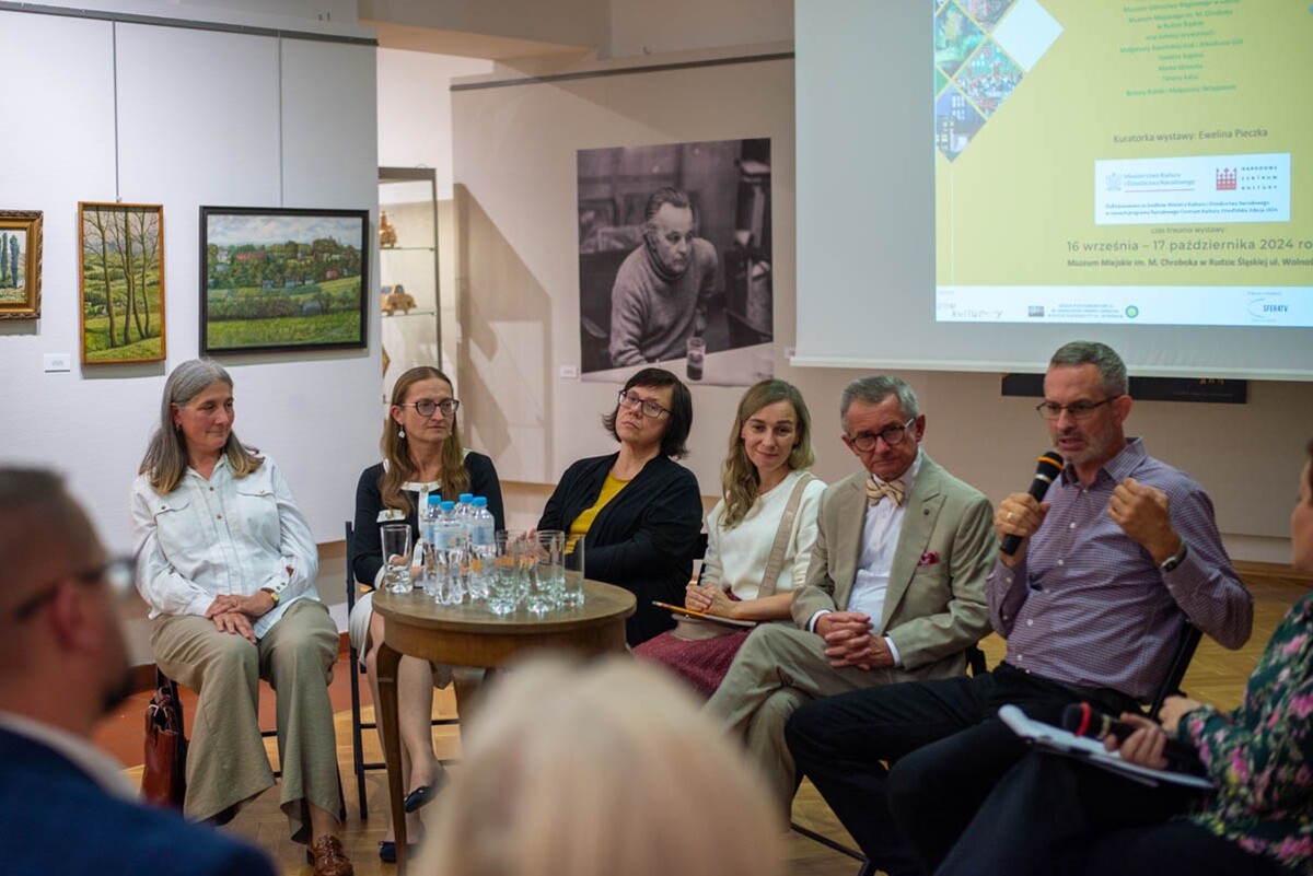 Wernisaż - "Grupa Bielszowicka – 60. rocznica powstania". / fot. Natalia Salwiczek