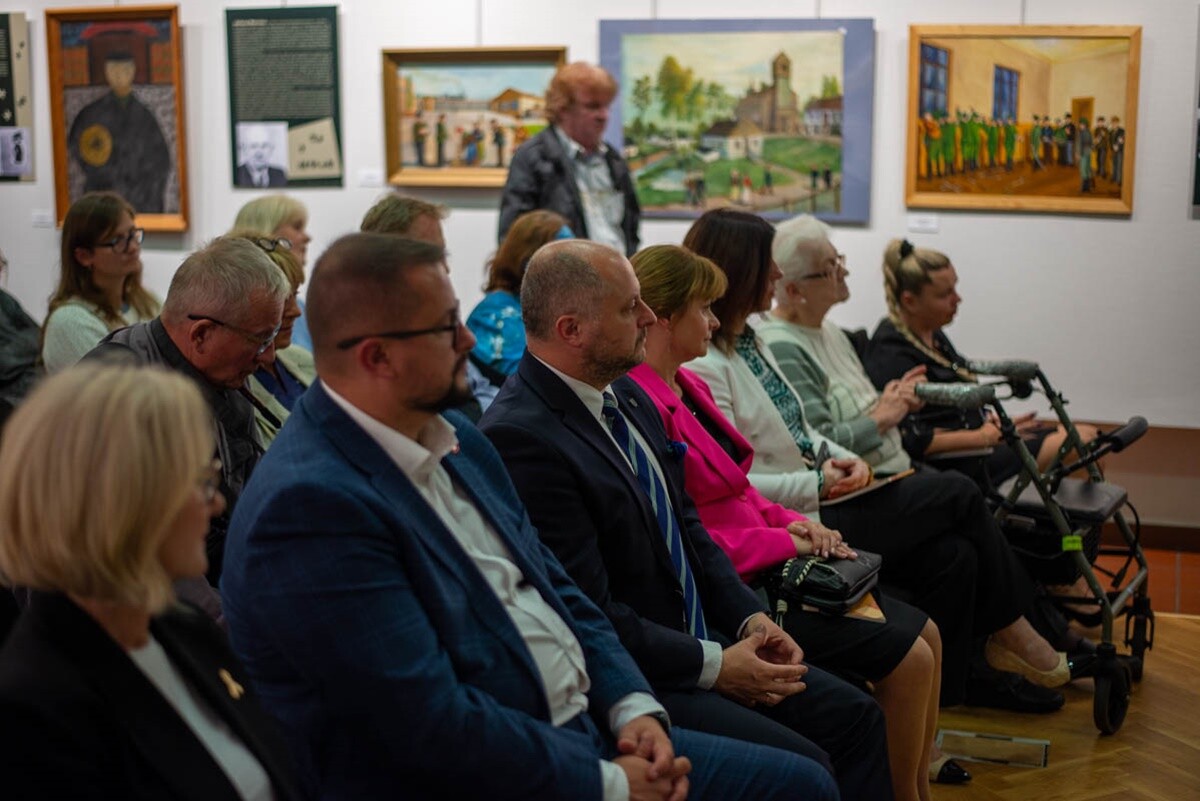 Wernisaż - "Grupa Bielszowicka – 60. rocznica powstania". / fot. Natalia Salwiczek