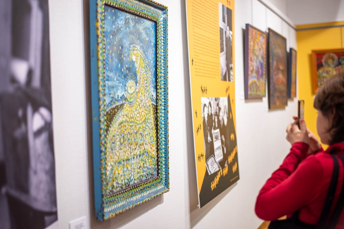 Wernisaż - "Grupa Bielszowicka – 60. rocznica powstania". / fot. Natalia Salwiczek