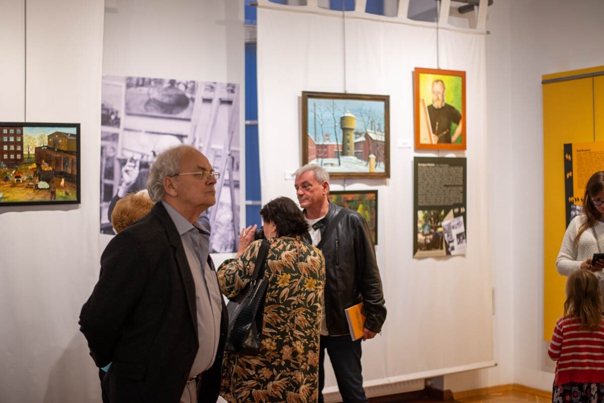 Wernisaż - "Grupa Bielszowicka – 60. rocznica powstania". / fot. Natalia Salwiczek