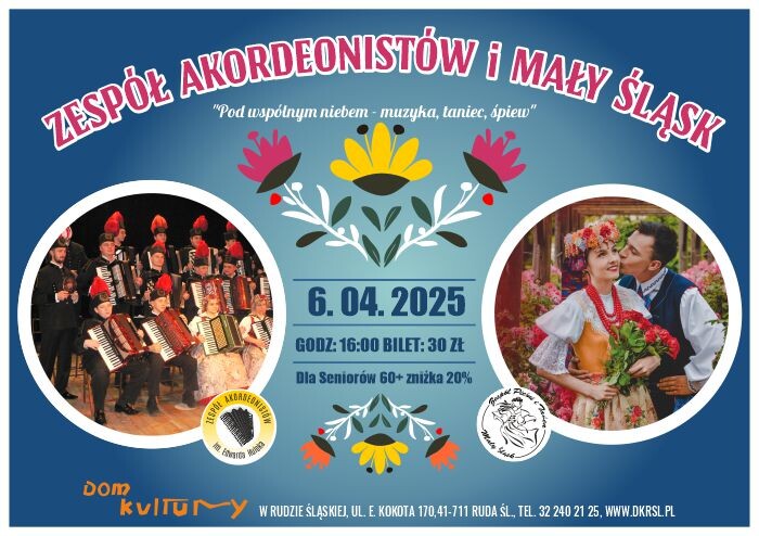 Wielki koncert w Bielszowicach! Mały Śląsk i Zespół Akordeonistów na jednej scenie