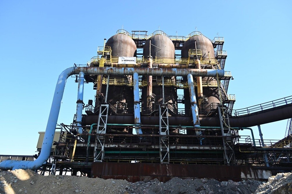 Kolejny miesiąc prac przy adaptacji Wielkiego Pieca Huty Pokój za nami, a efekty są widoczne z dnia na dzień. / fot. UM Ruda Śląska