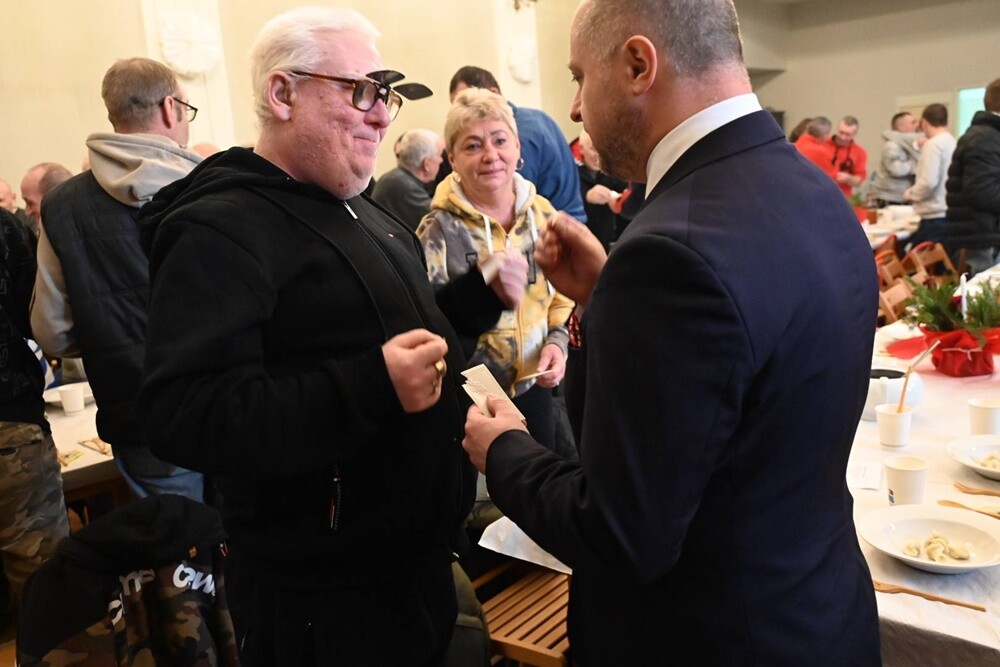 Wigilia dla potrzebujących w Rudzie Śląskiej. / fot. UM Ruda Śląska