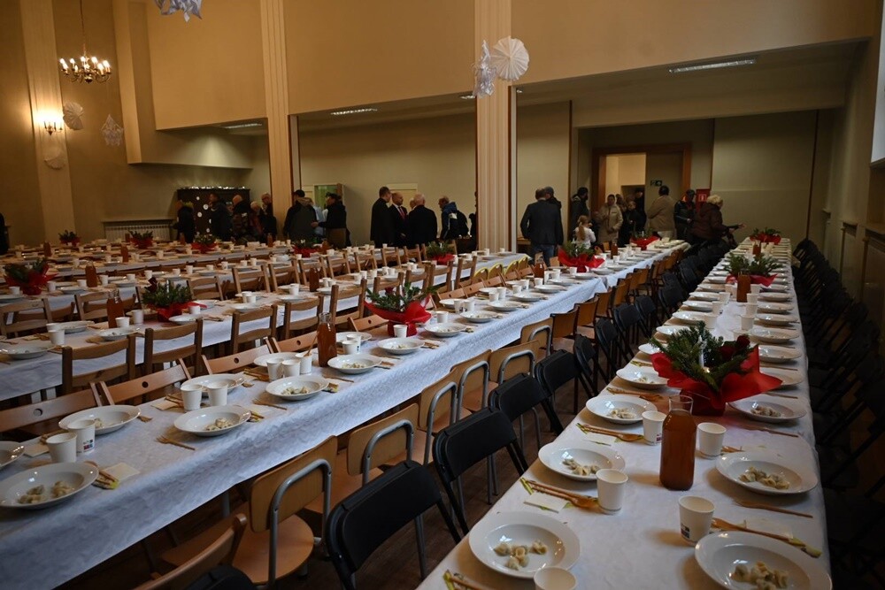 Wigilia dla potrzebujących w Rudzie Śląskiej. / fot. UM Ruda Śląska