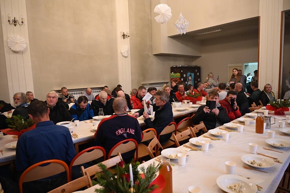 Wigilia dla potrzebujących w Rudzie Śląskiej. / fot. UM Ruda Śląska