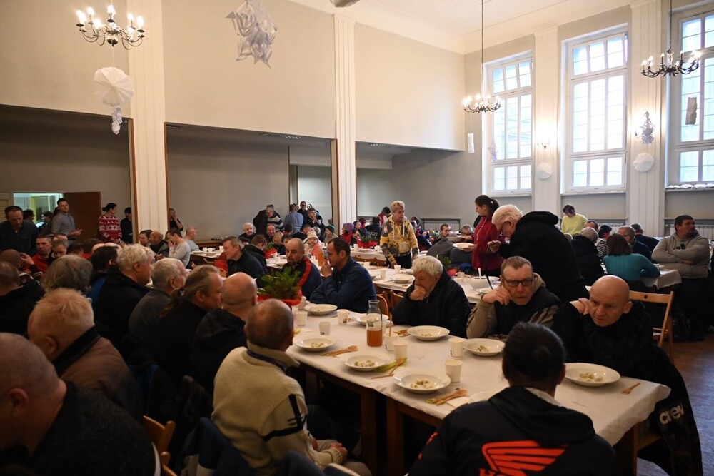 Wigilia dla potrzebujących w Rudzie Śląskiej. / fot. UM Ruda Śląska