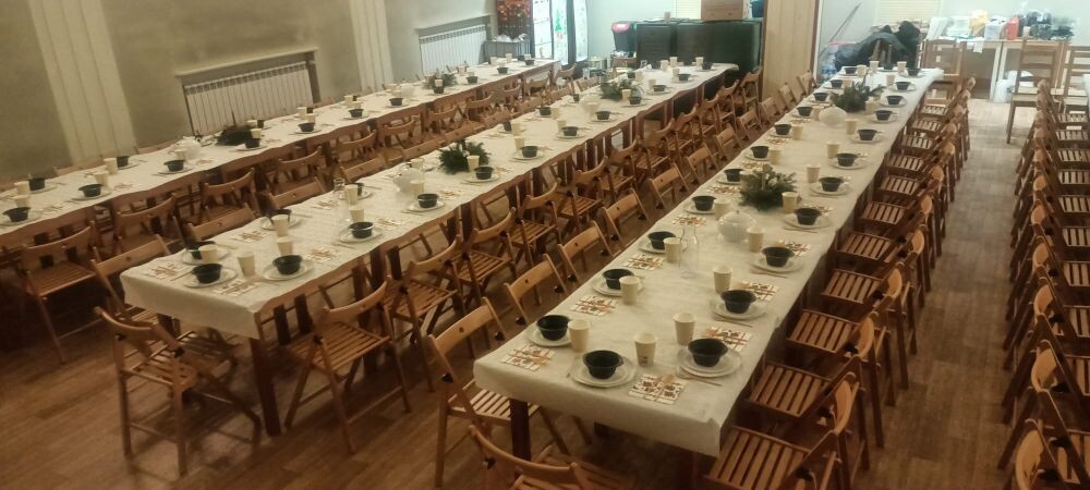 Wigilia dla ubogich i potrzebujących 2023/fot. MOPS Ruda Śląska