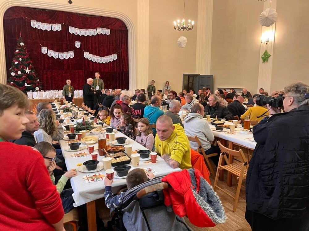 Wigilia dla ubogich i potrzebujących 2023/fot. MOPS Ruda Śląska