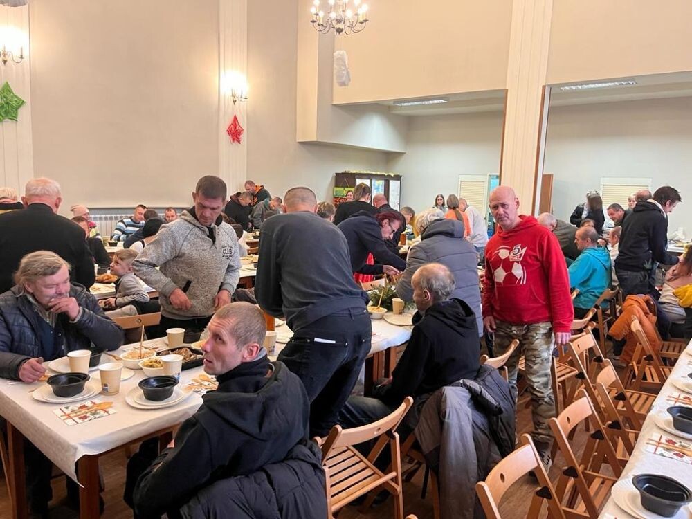 Wigilia dla ubogich i potrzebujących 2023/fot. MOPS Ruda Śląska