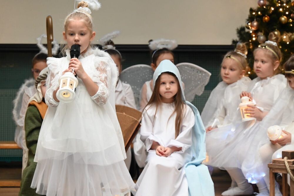 Spotkanie opłatkowe dyrektorów rudzkich szkół i przedszkoli/fot. FB Michał Pierończyk