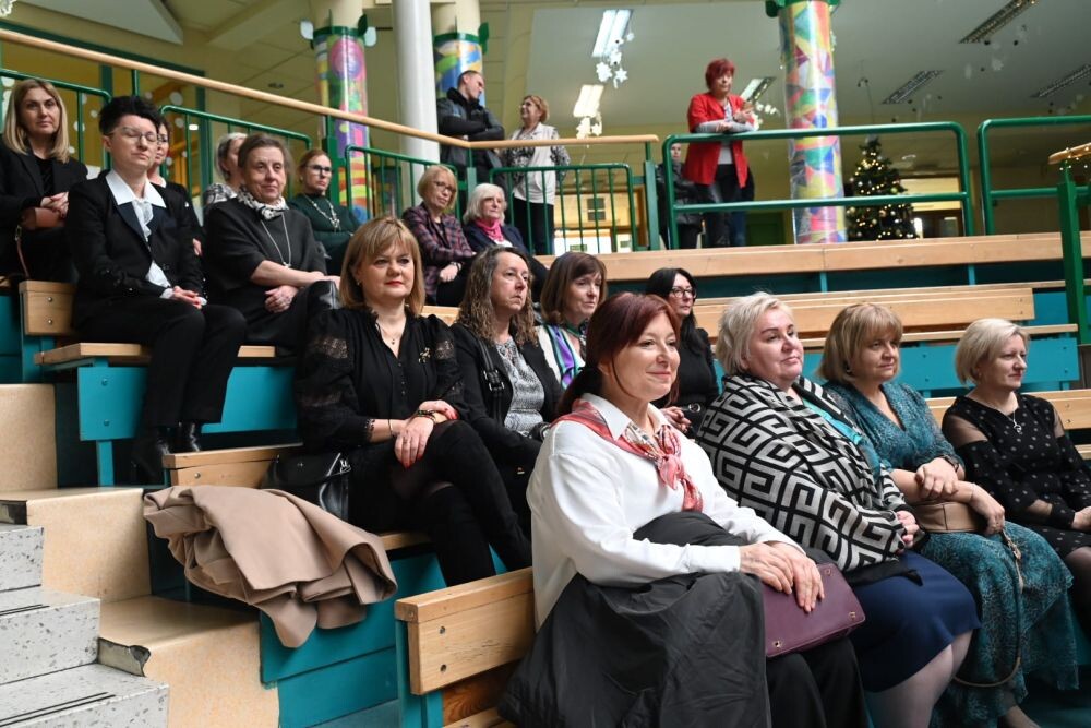 Spotkanie opłatkowe dyrektorów rudzkich szkół i przedszkoli/fot. FB Michał Pierończyk