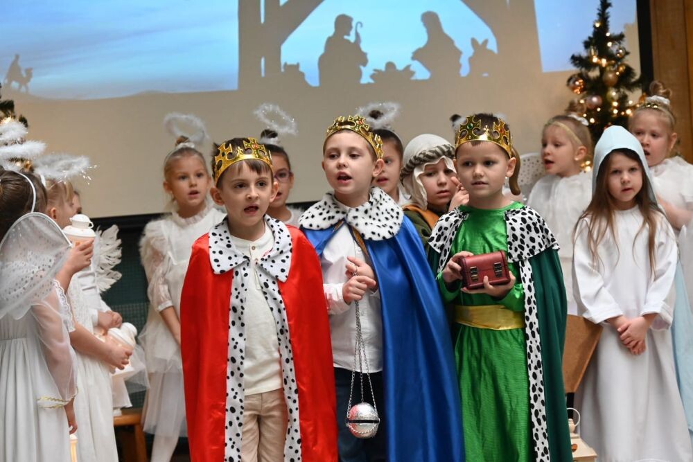 Spotkanie opłatkowe dyrektorów rudzkich szkół i przedszkoli/fot. FB Michał Pierończyk