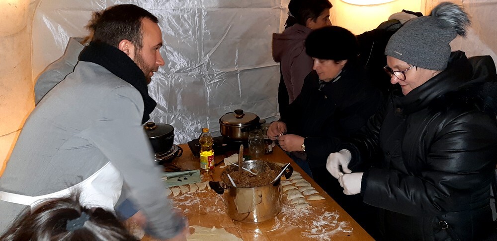 Na kochłowickich plantach odbyło się wigilijne spotkanie. 