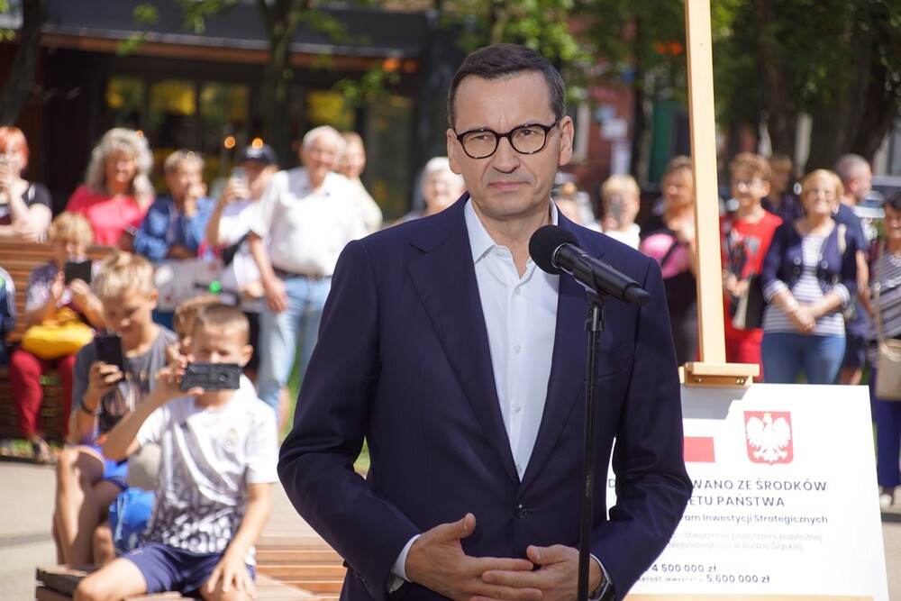 W środę, 2 sierpnia do Rudy Śląskiej przybył premier Mateusz Morawiecki.