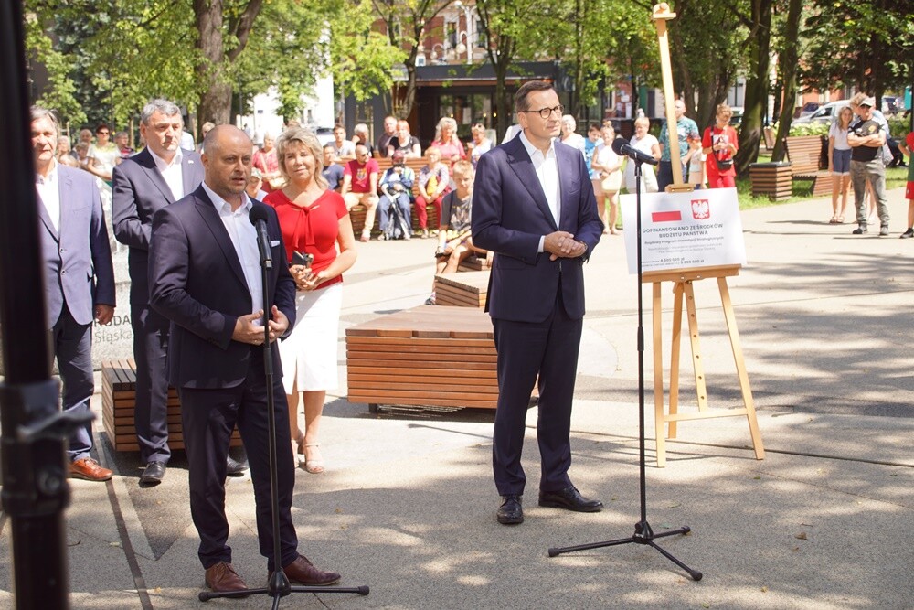 W środę, 2 sierpnia do Rudy Śląskiej przybył premier Mateusz Morawiecki.