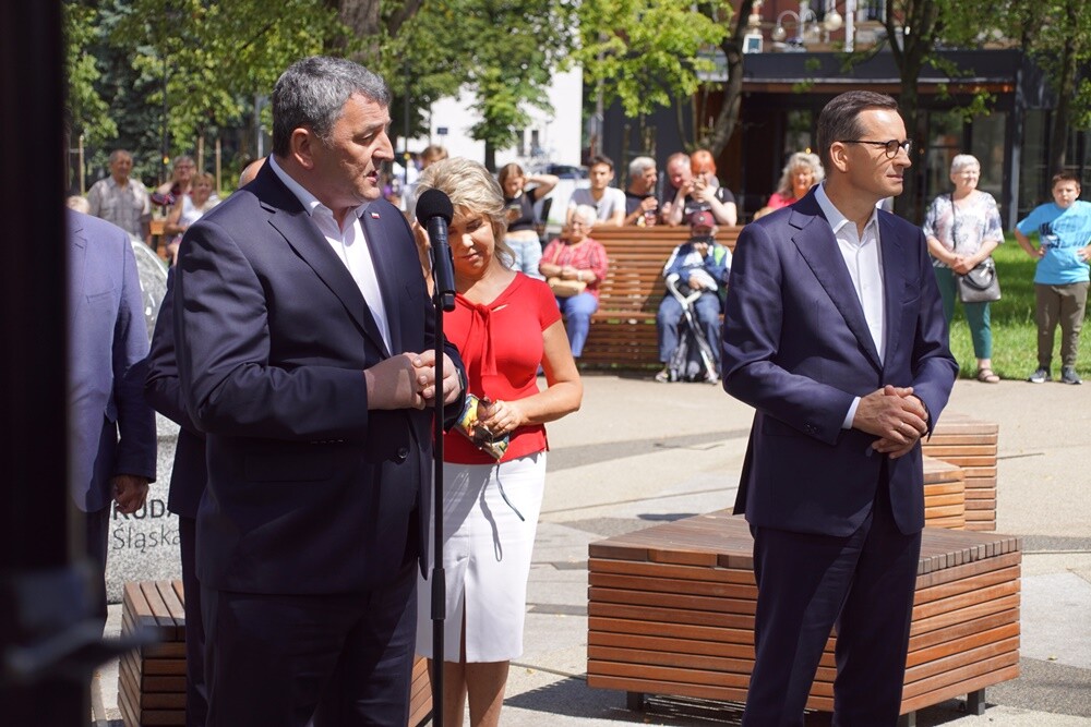 W środę, 2 sierpnia do Rudy Śląskiej przybył premier Mateusz Morawiecki.