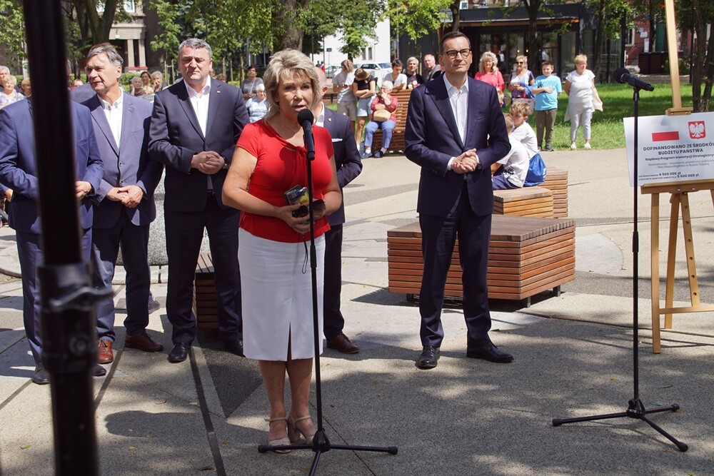 W środę, 2 sierpnia do Rudy Śląskiej przybył premier Mateusz Morawiecki.