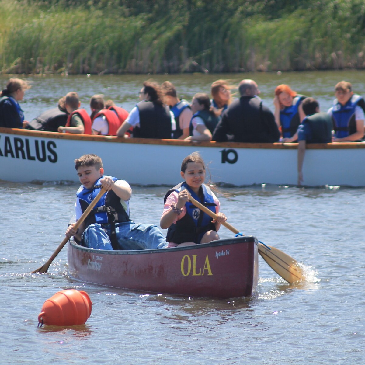 3 czerwca na Stawie Kokotek odbył się Wodny Dzień Dziecka z profilaktyką. Dzieci mogły wziąć udział w wielu atrakcjach takich jak: pływanie na kajakach, czy łodzią. 

fot. UM Ruda Śląska / PZW Koło Nr.51 Ruda Śląska
