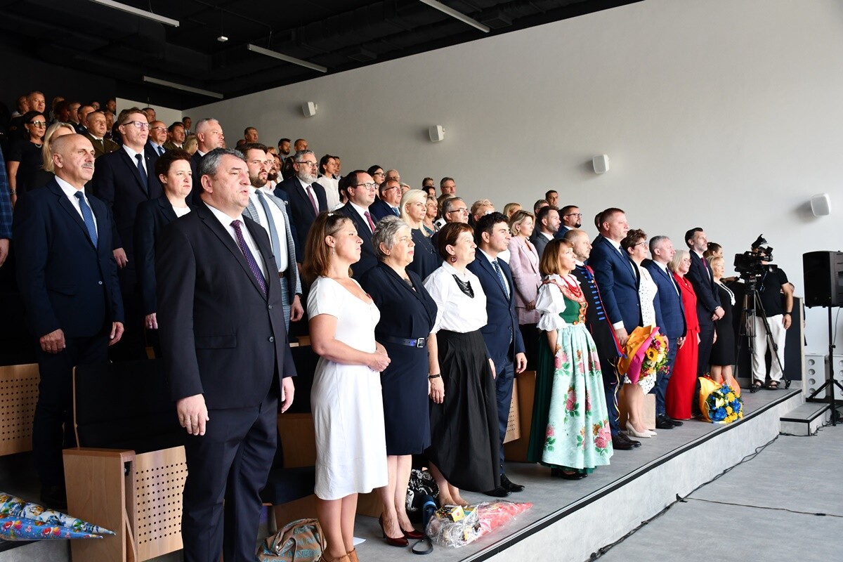 Wojewódzkie rozpoczęcie roku szkolnego w Szkole Podstawowej nr 17 w Rudzie Śląskiej.