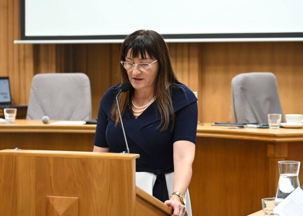 Michał Pierończyk z absolutorium / fot. UM Ruda Śląska