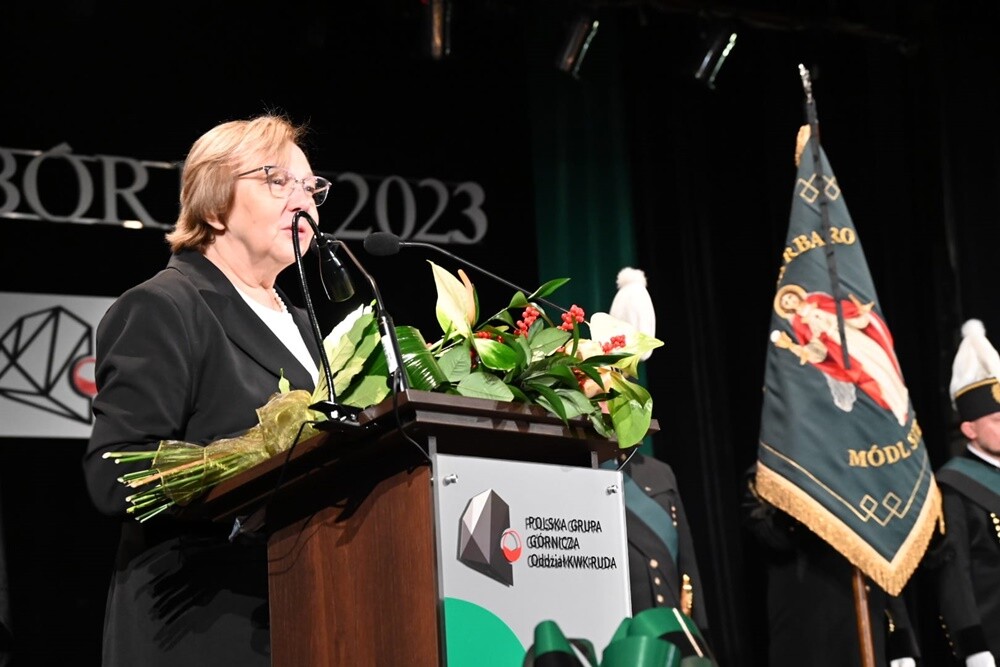 Wręczenie honorowych szpad górniczych w Bielszowicach. / fot. UM Ruda Śląska