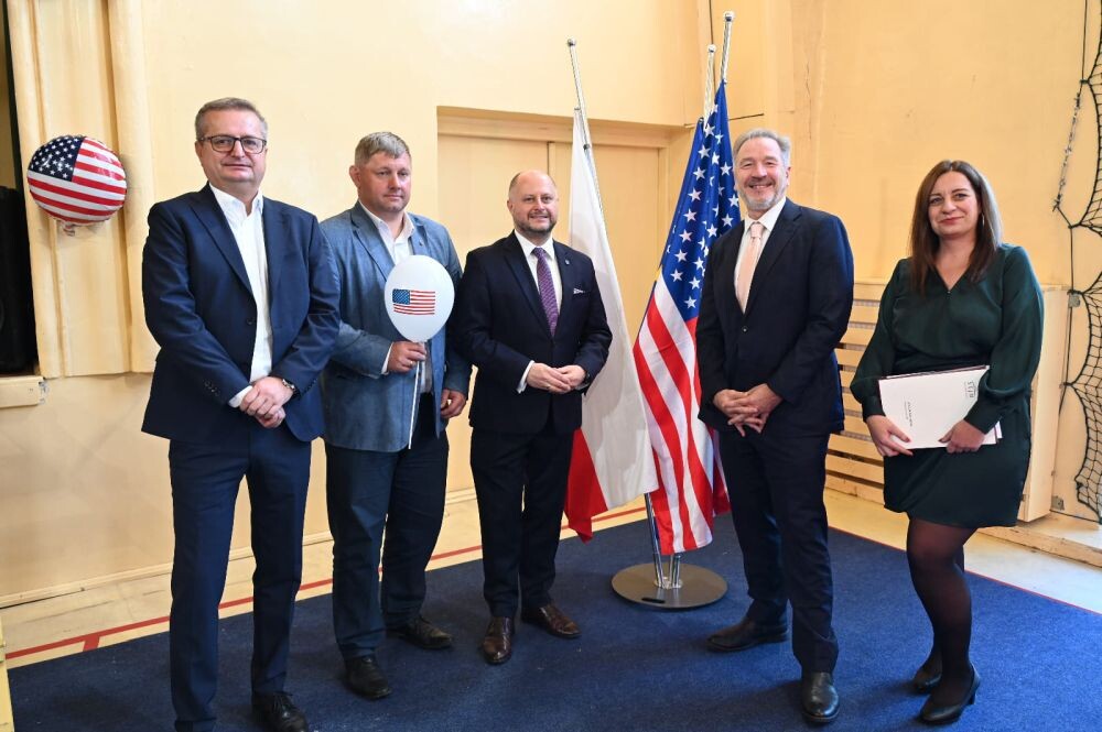 Prawybory prezydenta USA w IV LO im. HC Hoovera/fot. IV LO, FB Michał Pierończyk