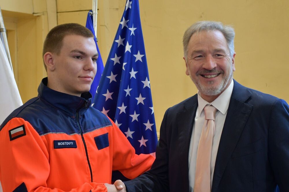 Prawybory prezydenta USA w IV LO im. HC Hoovera/fot. IV LO, FB Michał Pierończyk