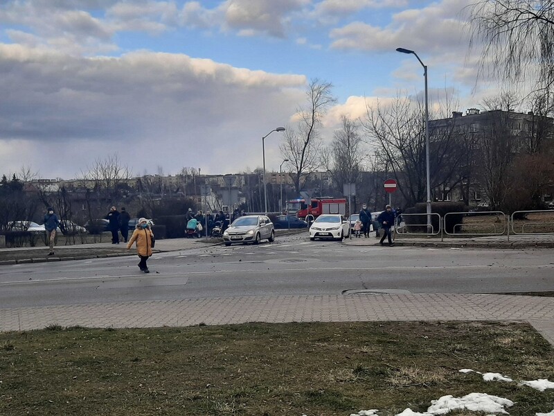 Wypadek na placu budowy w Halembie. Koparka potrąciła pracownika!