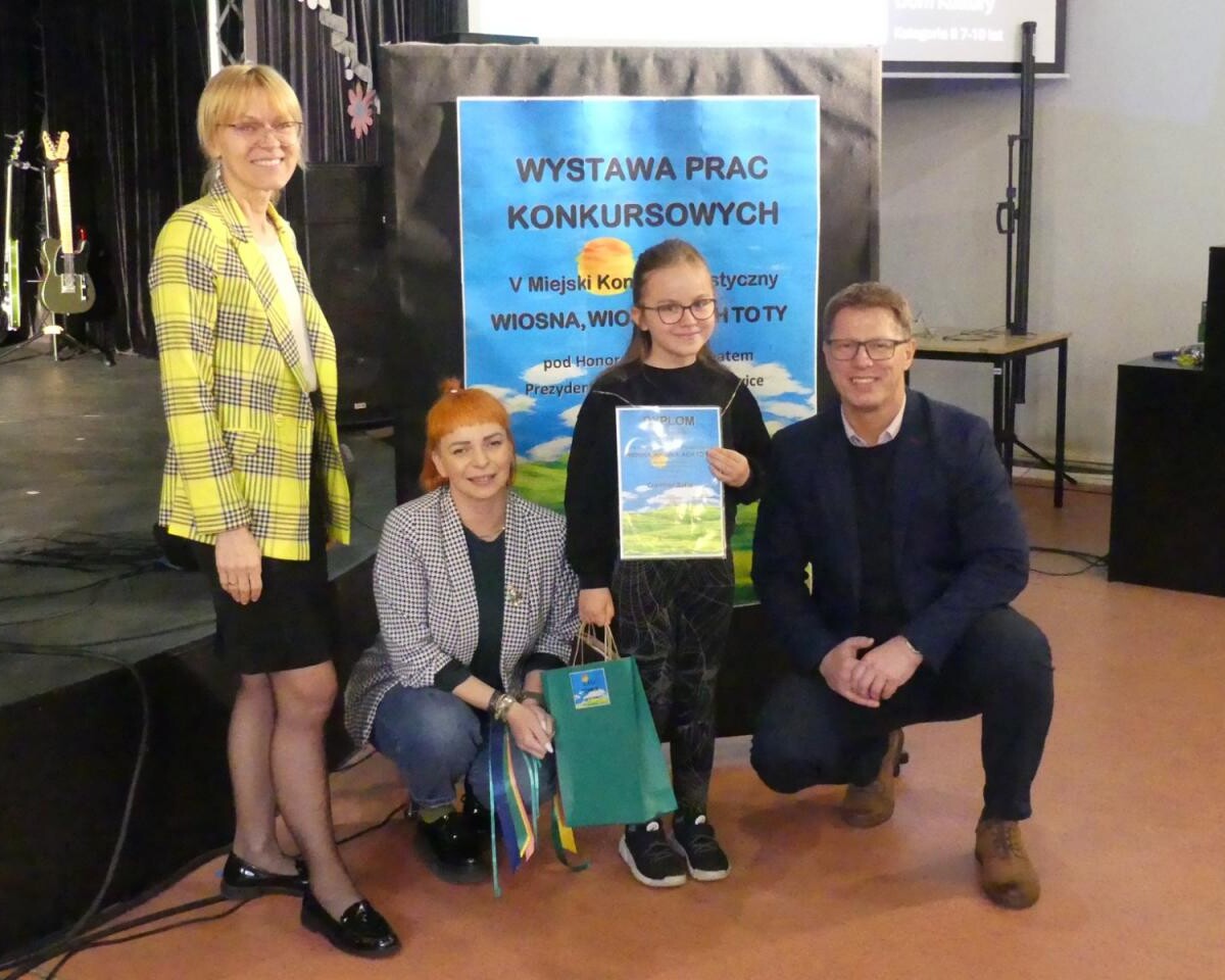 Rozdano nagrody w konkursie plastycznym "Wiosna, Wiosna, ach to Ty" [ZDJĘCIA] / fot. MDK Świętochłowice FB