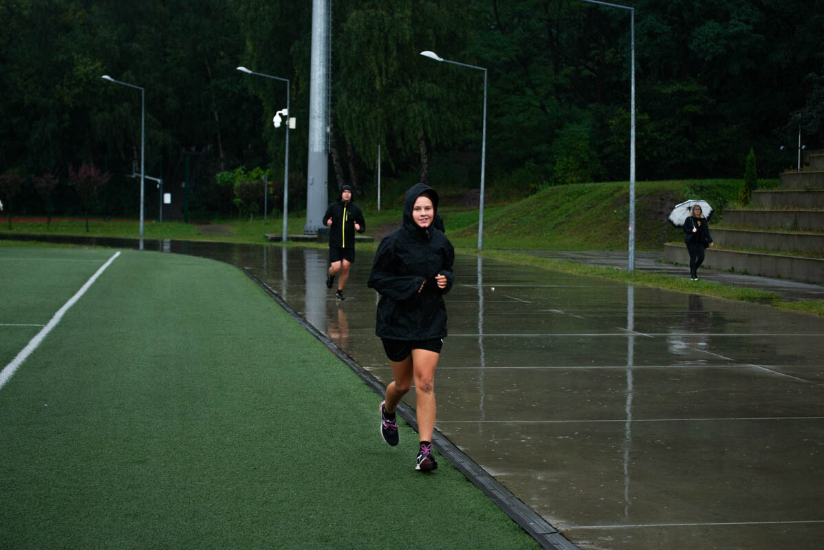 Dzielni uczestnicy zgromadzili się na Burloch Arenie, by wspólnie uczcić Śląskie Obchody Dnia Zdrowia Psychicznego / fot. Natalia Salwiczek