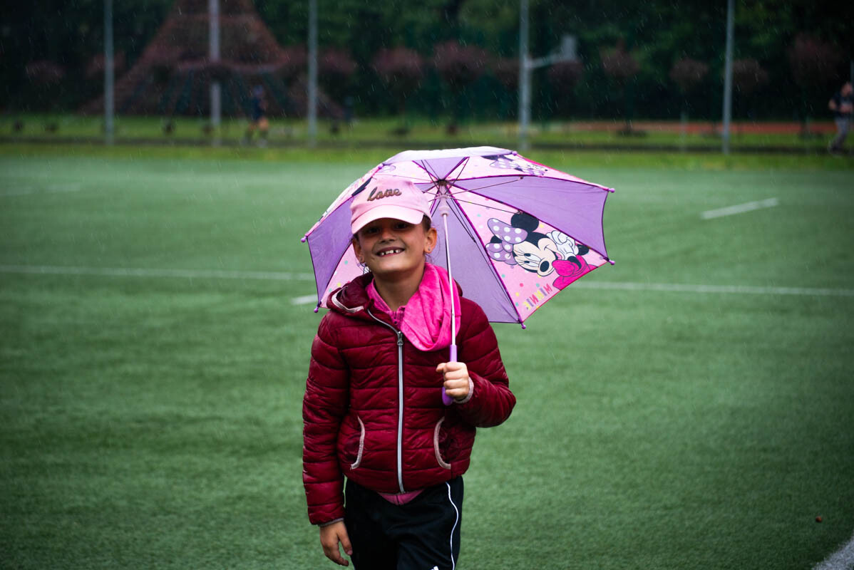 Dzielni uczestnicy zgromadzili się na Burloch Arenie, by wspólnie uczcić Śląskie Obchody Dnia Zdrowia Psychicznego / fot. Natalia Salwiczek